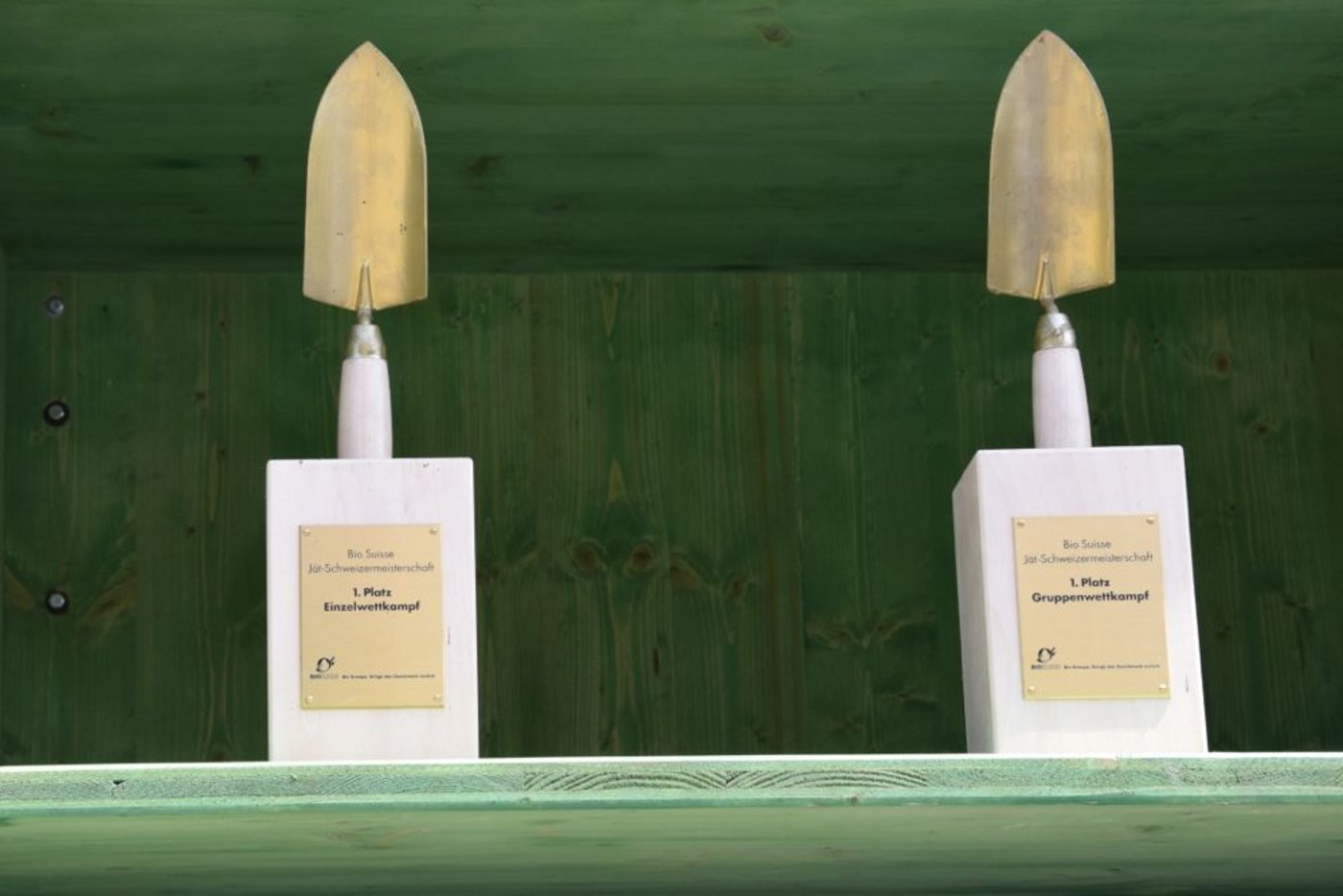 … die "Goldene Hacke" im Einzel- und Gruppenwettkampf. 