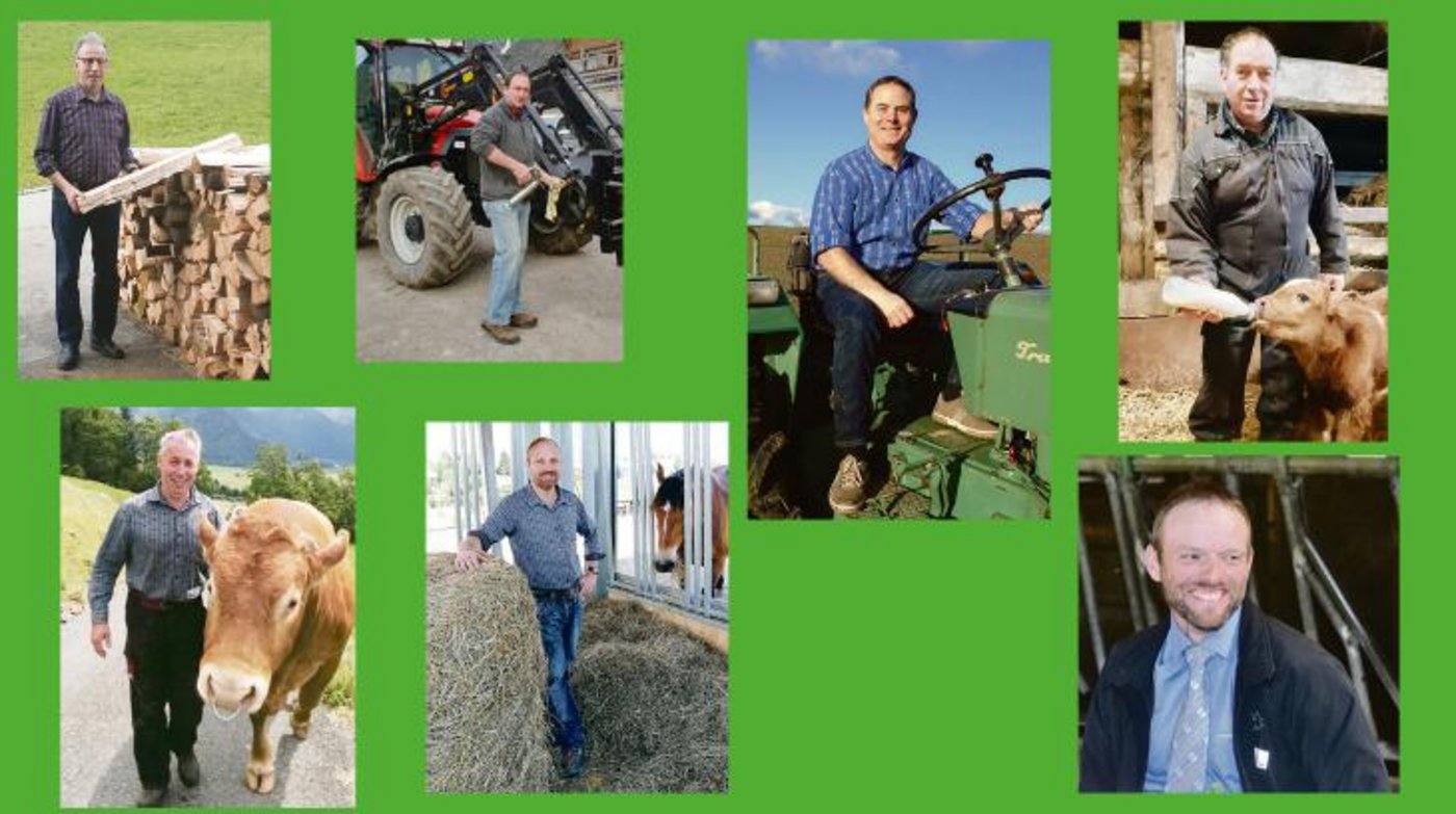 Die Bauernpräsidenten erklären, welche Themen sie in den kommenden Monaten beschäftigen und schauen auch kurz auf das vergangene Jahr zurück. (Bilder zur Verfügung gestellt von den Präsidenten) 