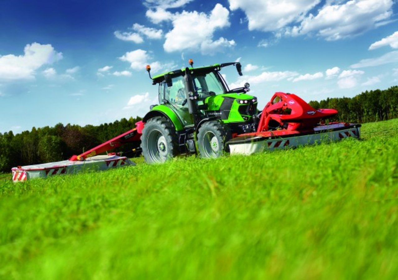 Landtechnik wie etwa Traktoren von Deutz-Fahr verkaufen sich gut in Deutschland. (Bild Deutz-Fahr)