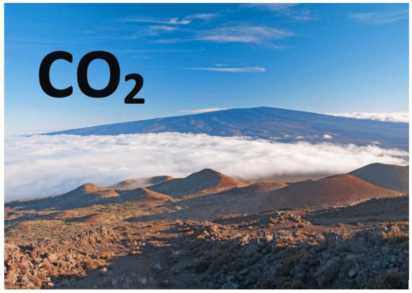 Die CO2-Konzentration wird auf dem Mauna Loa auf Hawaii gemessen. Die Messungen zeigen: die Konzentration ist auf einem historischen Höchststand. (Bild Viator/ jsc)