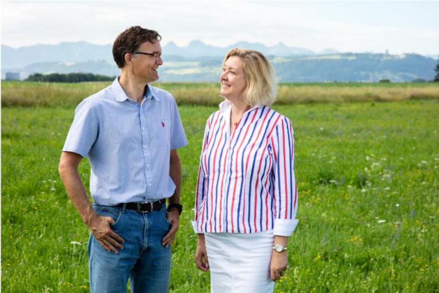 Jürg Läng übergibt die Geschäftsführung an Dagmar Weber, die über 20 Jahre Erfahrung in der technischen Datenverarbeitung aufweisen kann. (Bild Agrosolution)