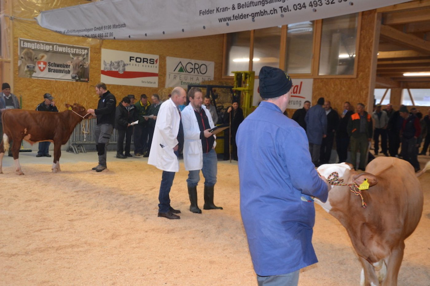 Die beiden Experten Christian Stegmann (links) und Daniel Trachsel. 