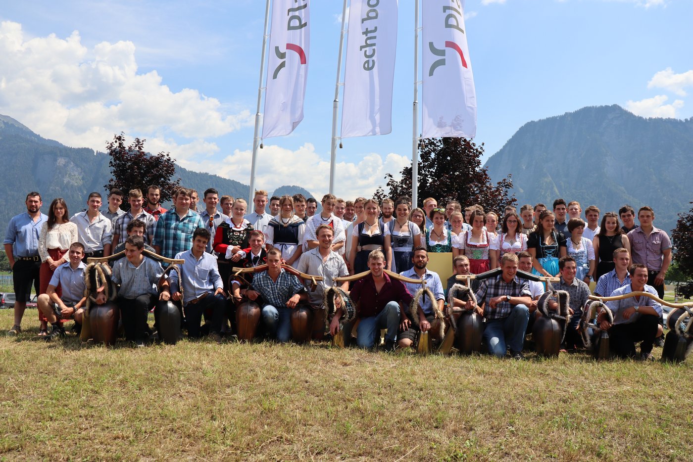 Das sind die Landwirte EFZ Erstaubildung, die am Plantahof ihr Diplom entgegennehmen durften.