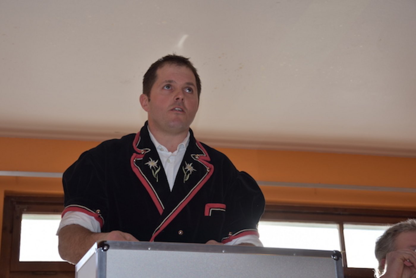 Souverän führte der Präsident Daniel Seematter durch die Versammlung.