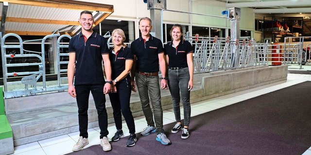 Geschäftsführer Stephan Meyer führt das Unternehmen in zweiter Generation mit seiner Frau Irène Meyer und den Kindern Dario und Michelle.