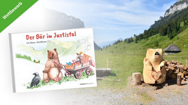 Wir verlosen drei Exemplare des Kinderbuchs «Der Bär im Justistal». (Bild BauernZeitung)