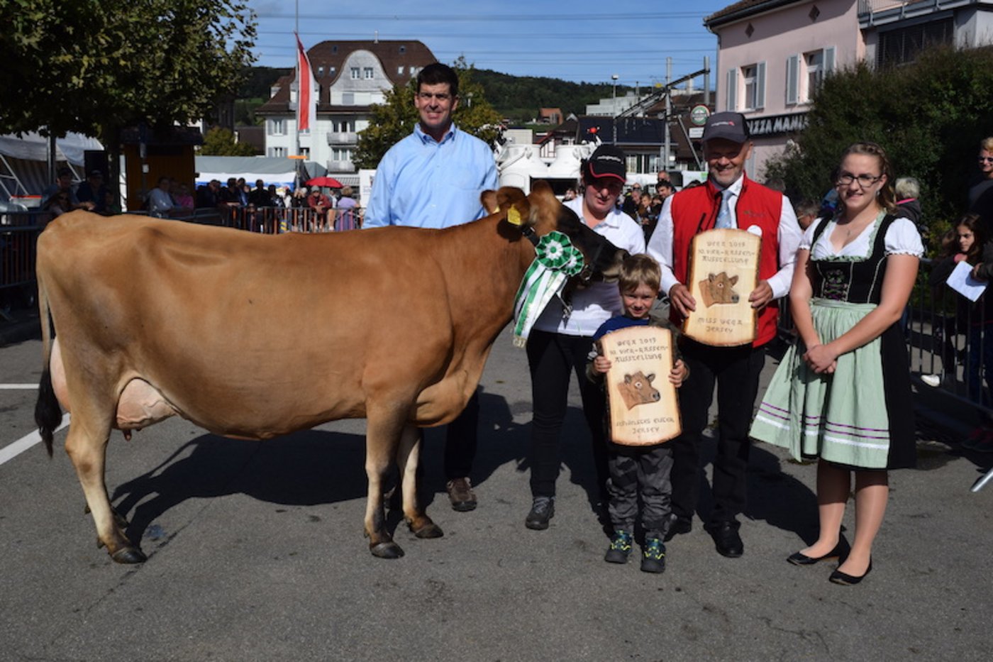 Doppelsiegerin bei den Jersey: Diana von Marc Nyffeler holte beide Titel.