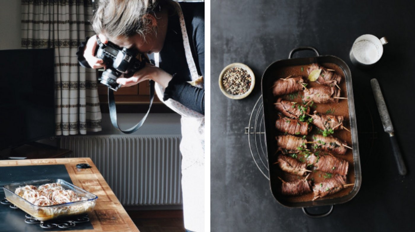 Die Fotos für das Kochbuch macht Enkelin Lea Hürlimann selbst.