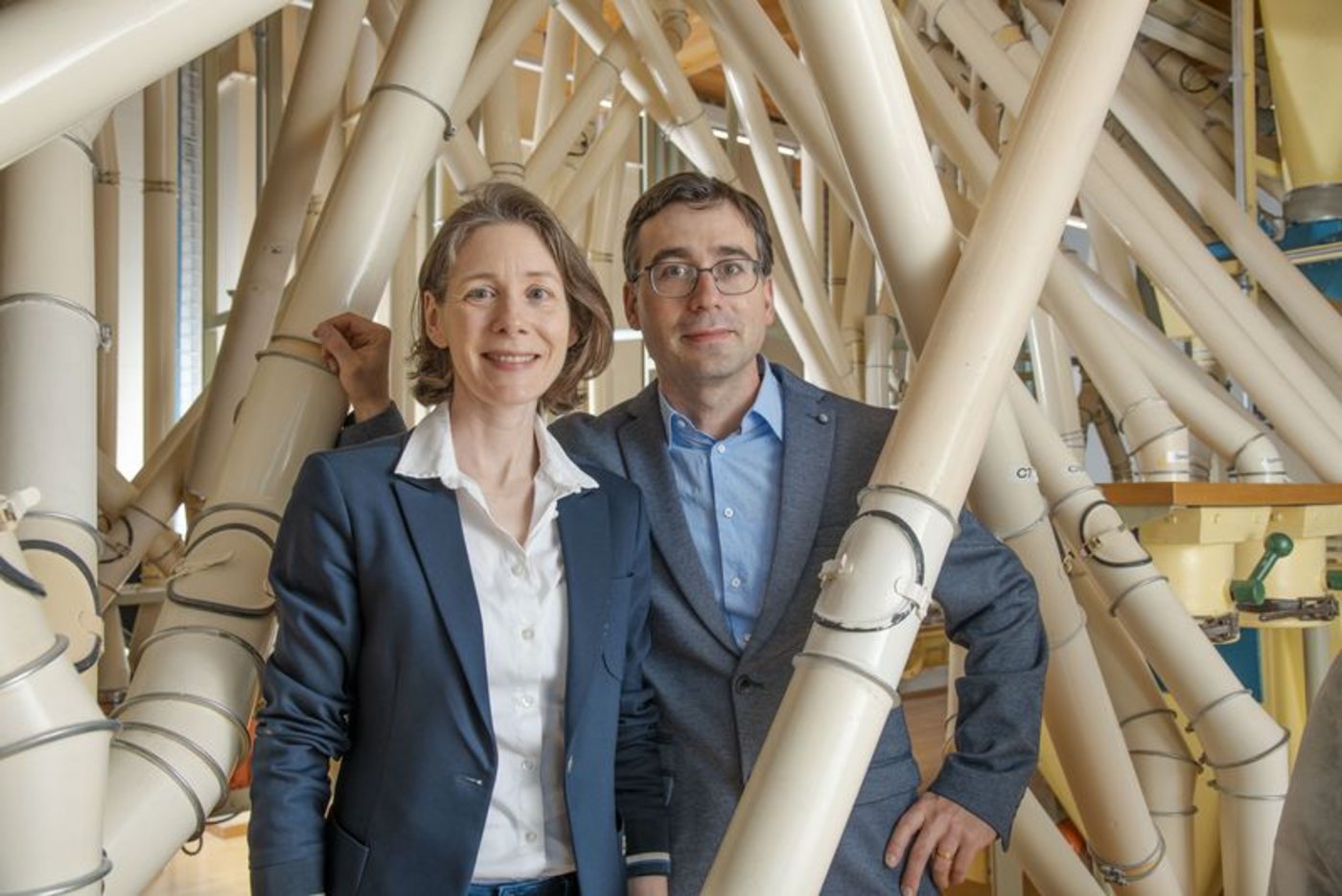 Corinne Mühlebach führt den Betrieb zusammen mit ihrem Bruder Stefan. (Bild lid)