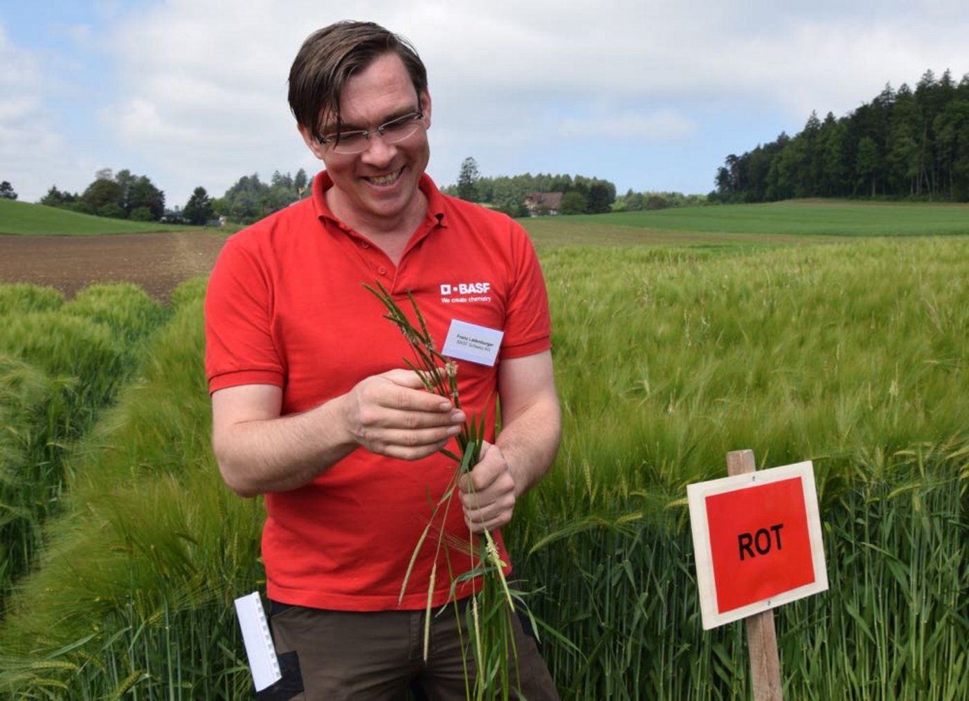 "Der Ackerfuchsschwanz sichert der chemischen Industrie die Arbeit", sagt BASF-Berater Franz Ladenburger.