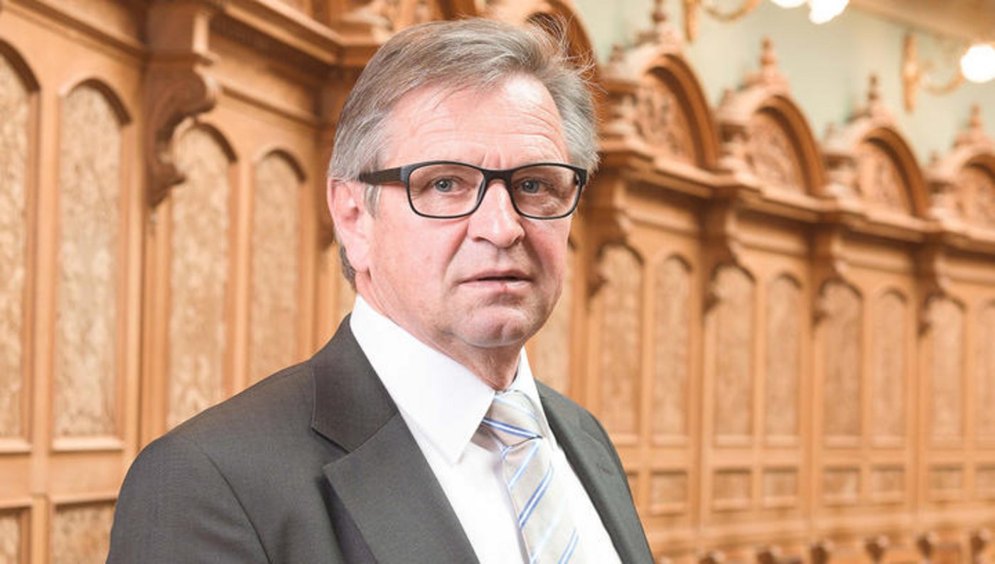Der scheidende Ständerat Isidor Baumann freut sich darauf, mehr Zeit mit der Familie zu verbringen. (Bild CVP)