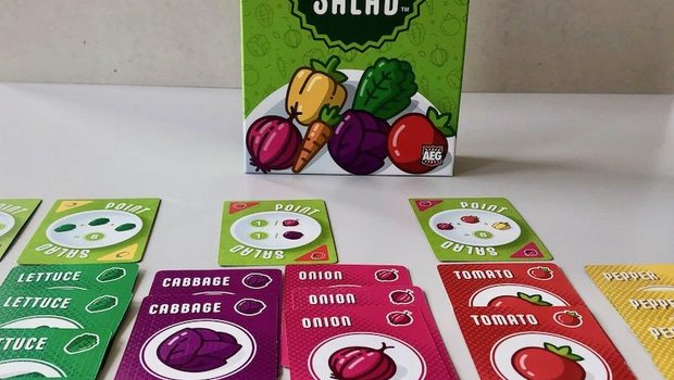 Beim Spiel Point Salad sammelt man Gemüse und kriegt dafür Punkte. (Bilder et)