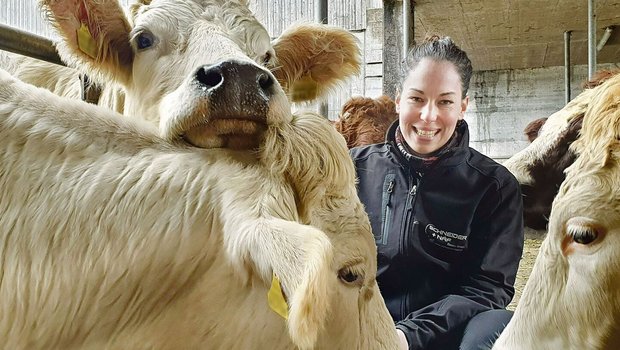 Mutterkuhhaltung mit Natura-Beef ist ein gutes Standbein auf Judith Wylers Betrieb.