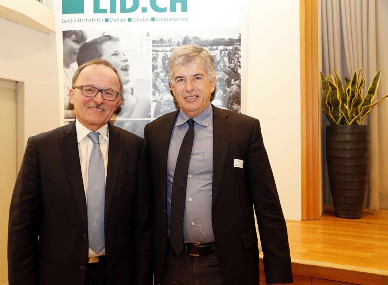 Der LID will eine Brücke schlagen zwischen Stadt und Land: LID-Geschäftsführer Markus Rediger (links) und Präsident Kurt Nüesch. (Bild Jonas Ingold)