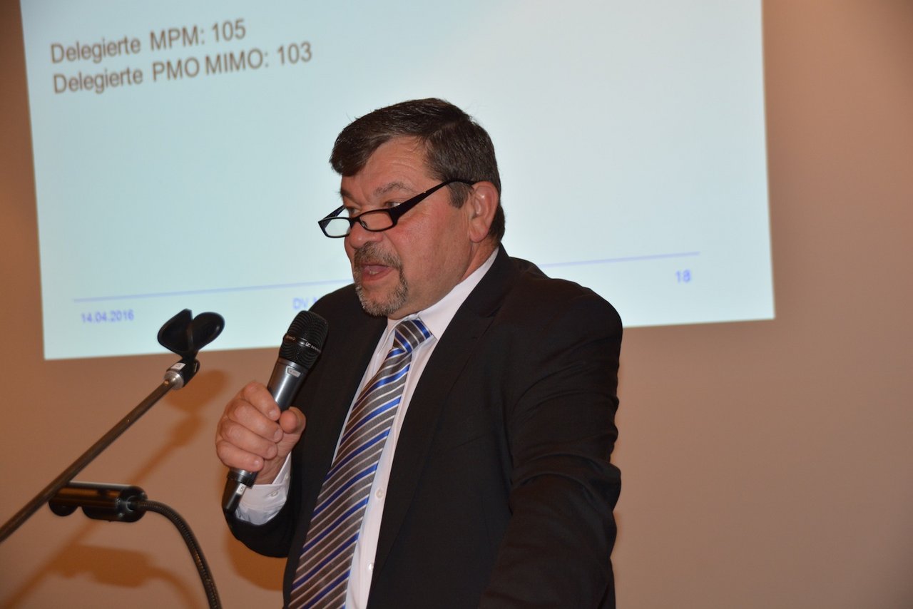 Andreas Hitz, Präsident der Genossenschaft Milchproduzenten Mittelland kritisierte den Einkaufstourismus. (Bild Josef Scherer)