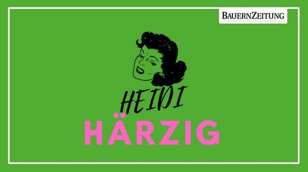 Heidi Härzig hat ein Herz für ledige TV-Bauern und kommentiert die Sendungen von «Bauer, ledig, sucht...». (Bild BauZ)
