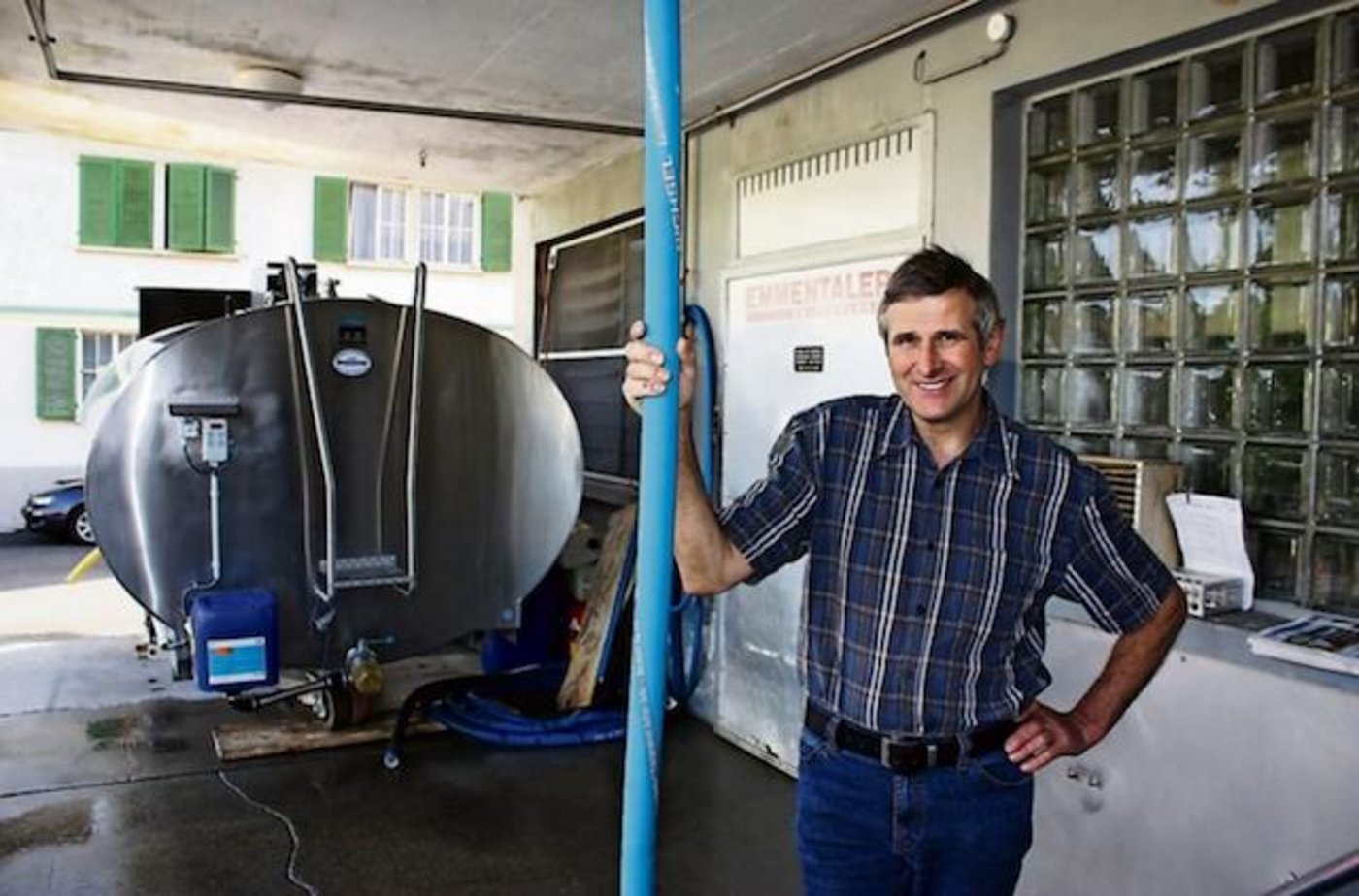 Käsereipräsident Beat Schüpbach hat strenge Tage und Wochen hinter sich. Bereits 2014 musste er einen neuen Käser suchen. Nun blieb eine weitere Suche erfolglos. (Bild BauZ)