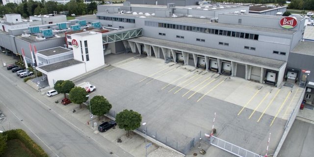 Das Schlachthaus von Bell in Oensingen. (Bild Bell Group AG)
