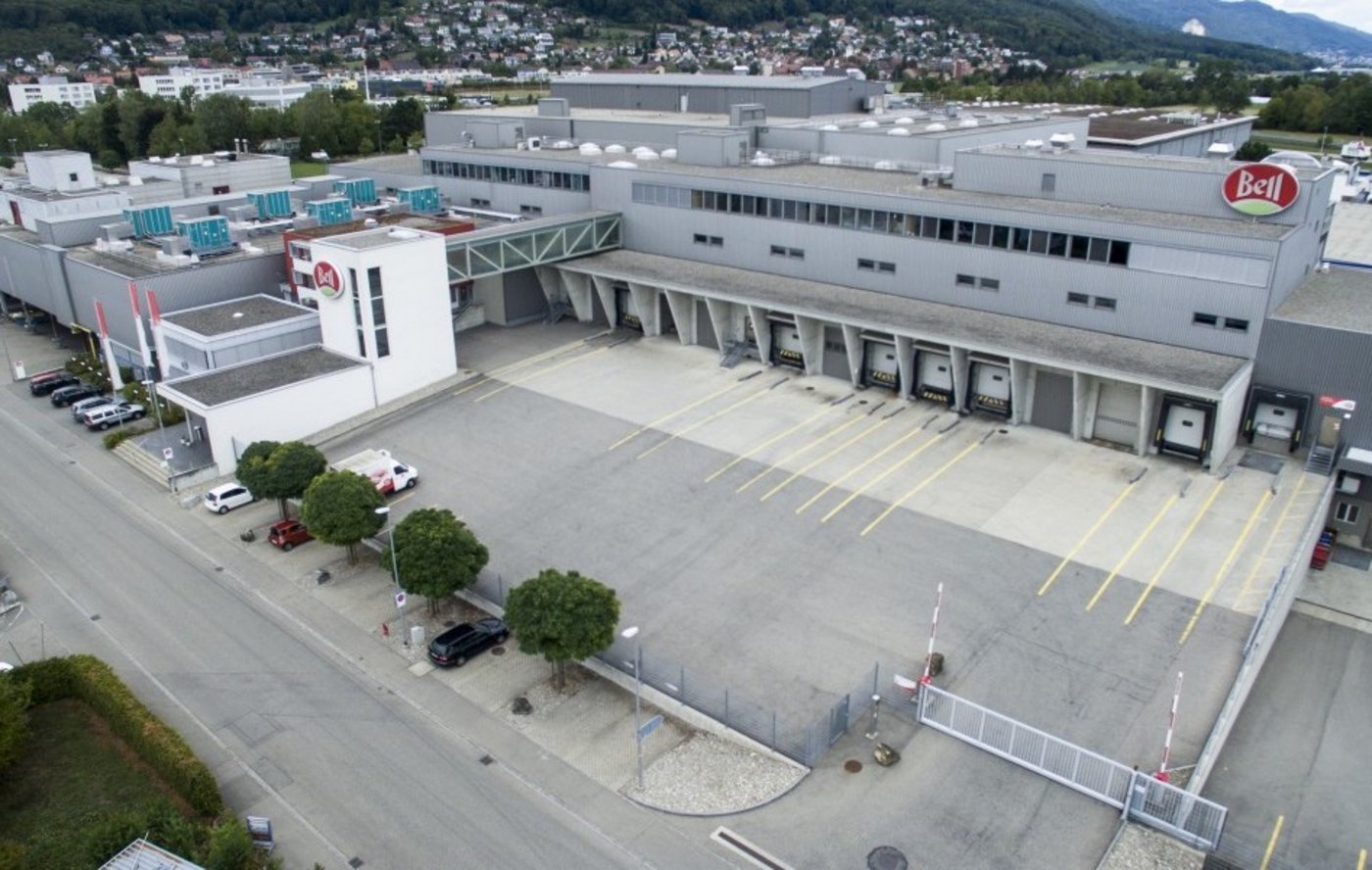 Das Schlachthaus von Bell in Oensingen. (Bild Bell Group AG)