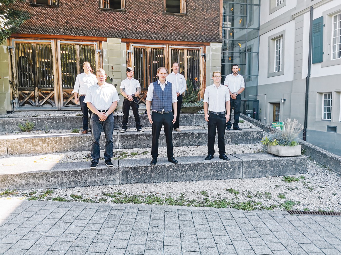 Die Nordwestschweizer gehen traditionell am Wallierhof in Riedholz SO zur Schule, um das Diplom zum Meister in Empfang zu nehmen. (Bild sb) 
