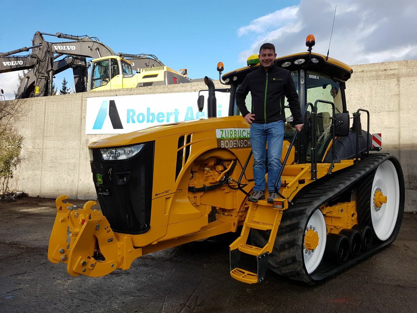 Der Käufer Peter Zurbuchen. (Bild Beat Schmid)