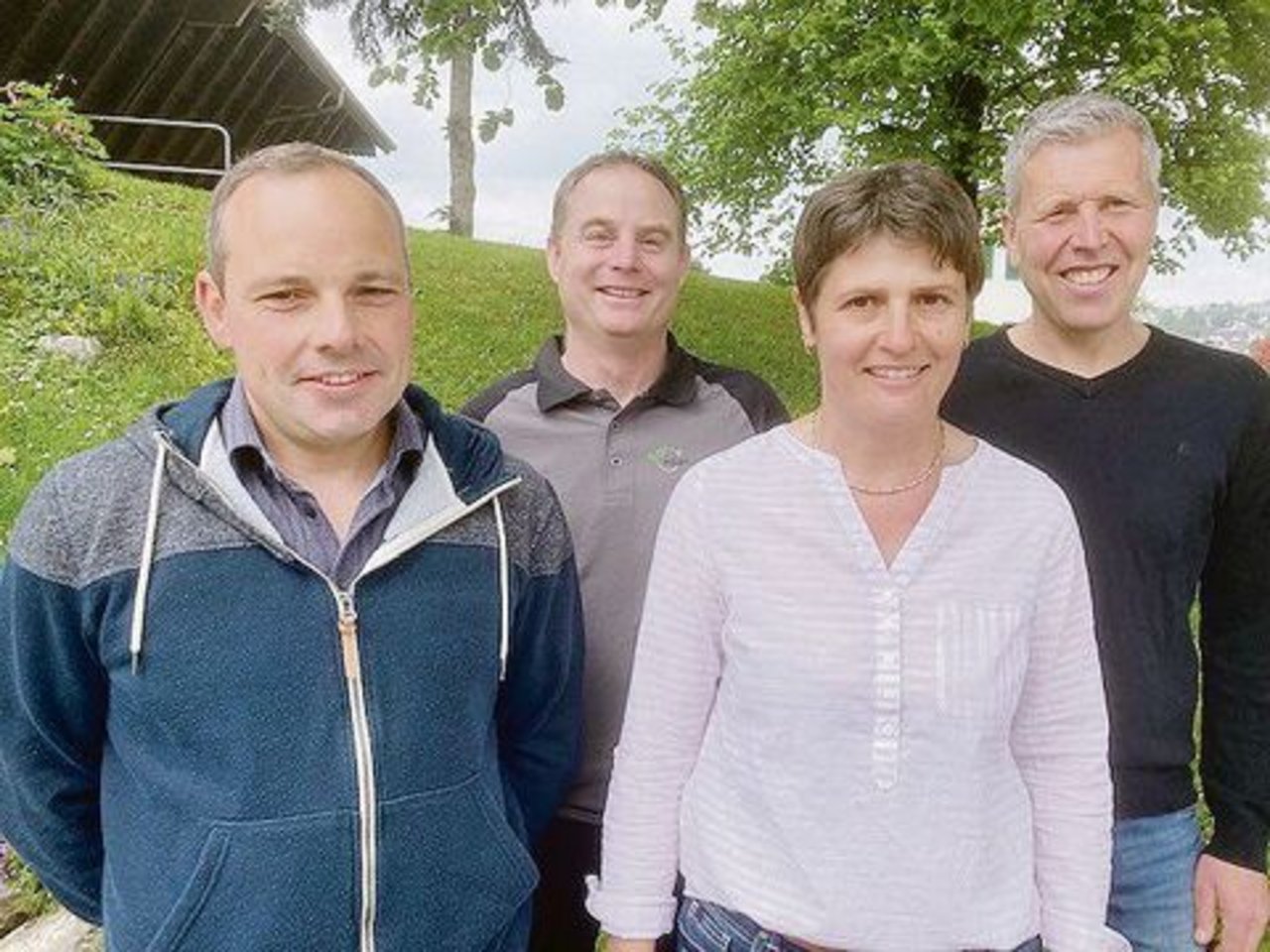 BG Kretz-Muff-Rosenberg, Schongau. Bei der Vollkostenrechnung Milch erreichen sie einen guten Arbeitsverdienst.