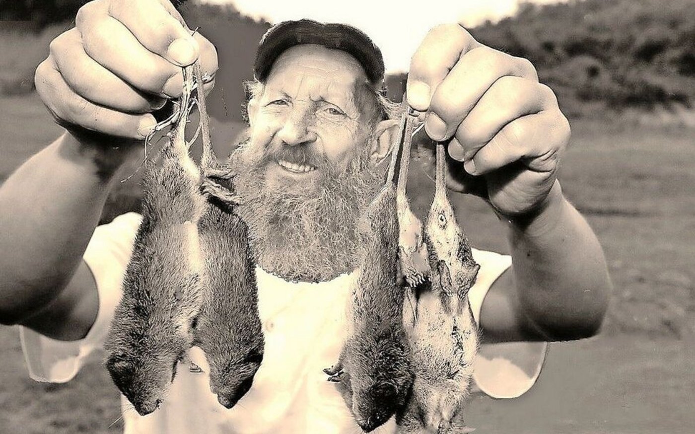 In der Innerschweiz war Grüter Sebi – «Mäusetod» genannt – der Mann, der Ende der 1960er-Jahre auf jedem Feld reiche Jagdbeute machte. 