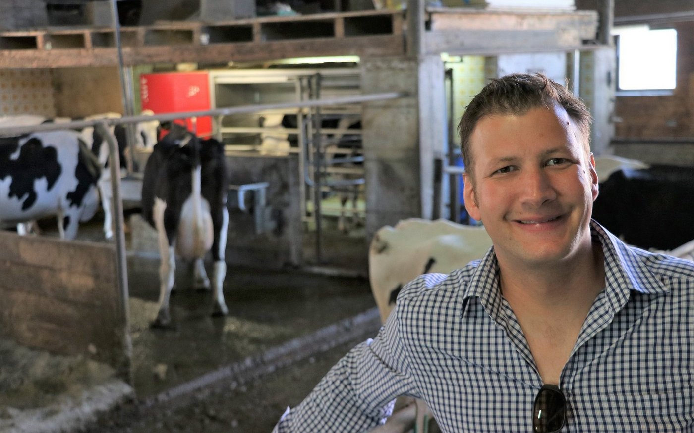 8 Roman Bieri war vor 20 Jahren in der Lehre, heute ist er Betriebsleiter. (Bild rae)