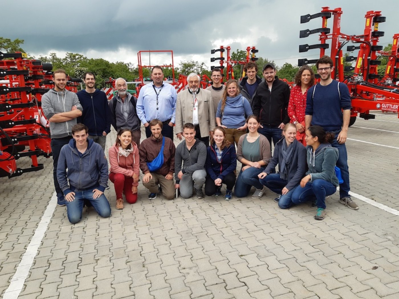 Als letzter Fachbesuch der HAFL-Studierenden stand die Güttler GmbH auf dem Programm. Die Firma stellt Bodenbearbeitungsgeräte her. (Bild zVg)