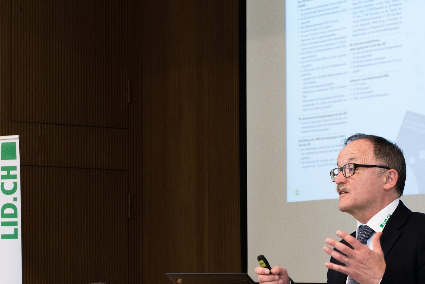 Markus Rediger führt den LID (Bild hja)