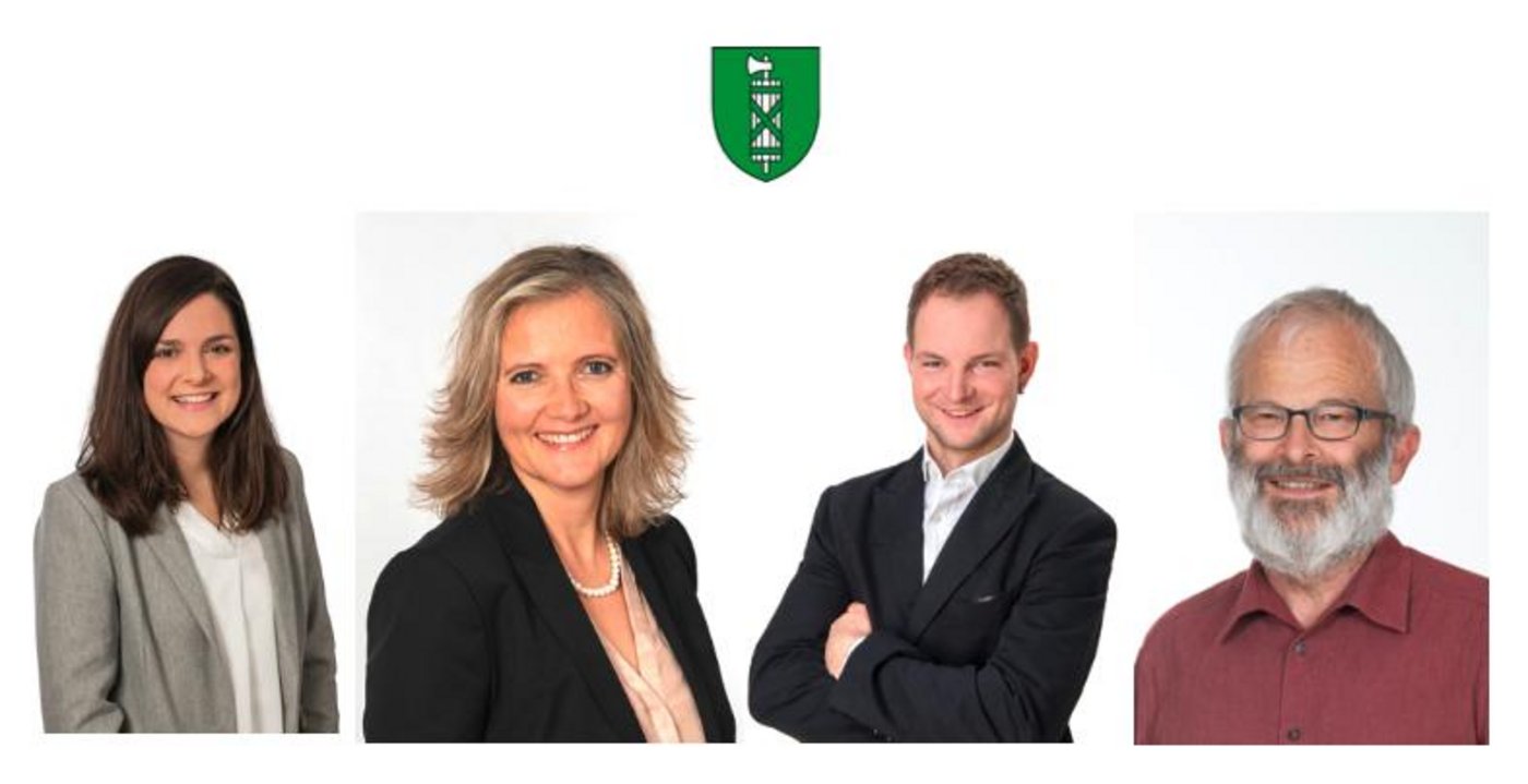 Diese bäuerlichen Kandidatinnen und Kandidaten haben an Sonntag neu die Wahl ins St. Galler Kantonsparlament geschafft: Franziska Steiner (CVP), Heidi Romer-Jud (CVP), Christian Haefele (SVP) und Hans Oppliger (EVP).  (Bilder zVg, Montage jsc)) 