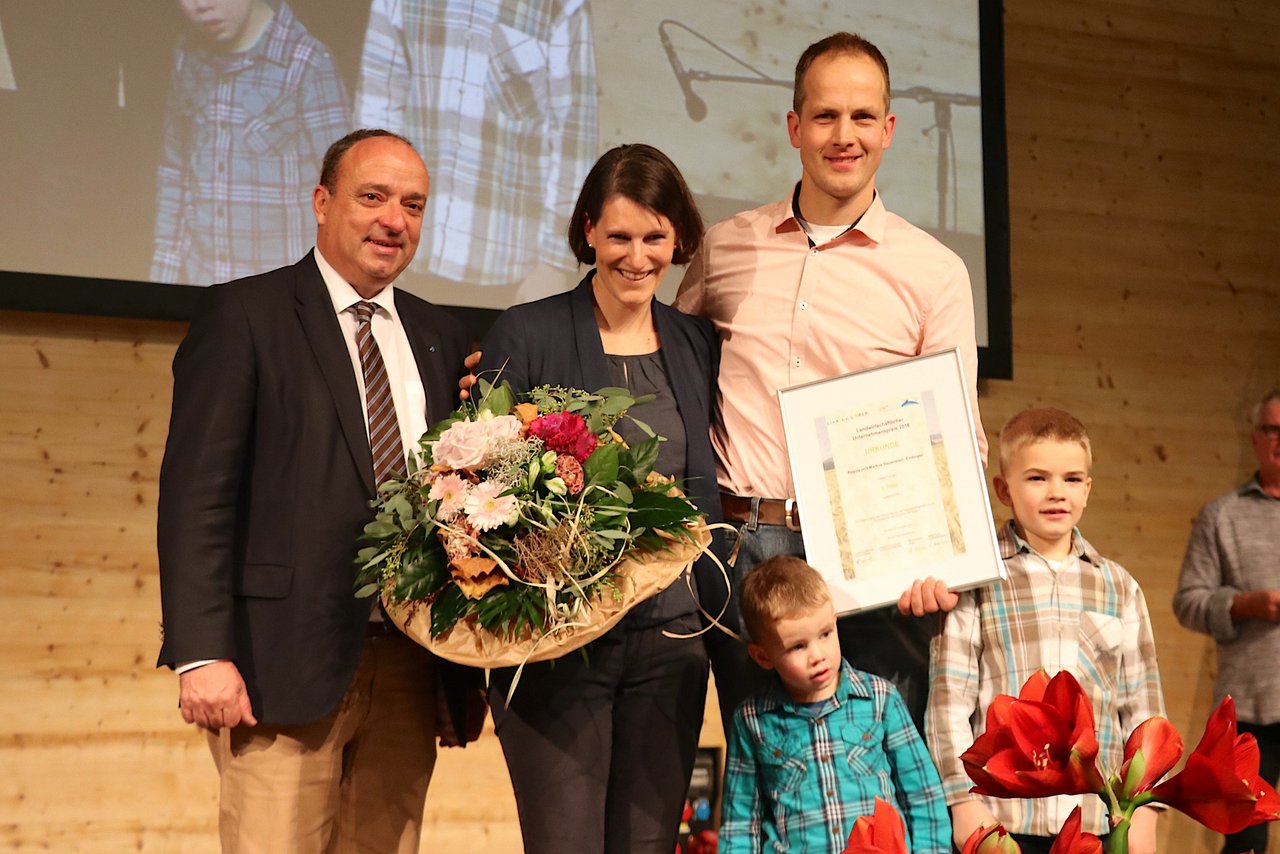 Den 3. Preis erhielten Regula und Markus Hauenstein aus Endingen.