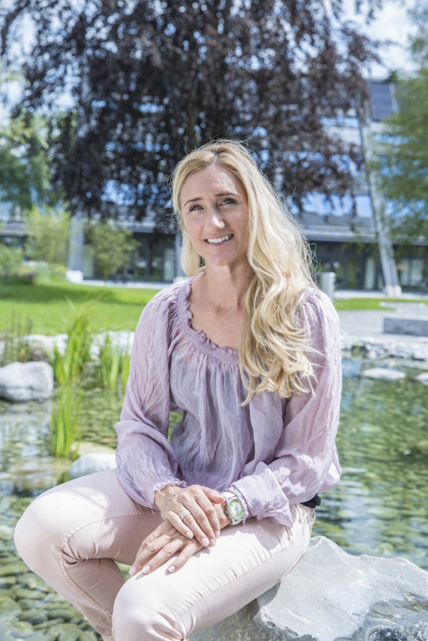 Olympiagold-Gewinnerin Tanja Frieden