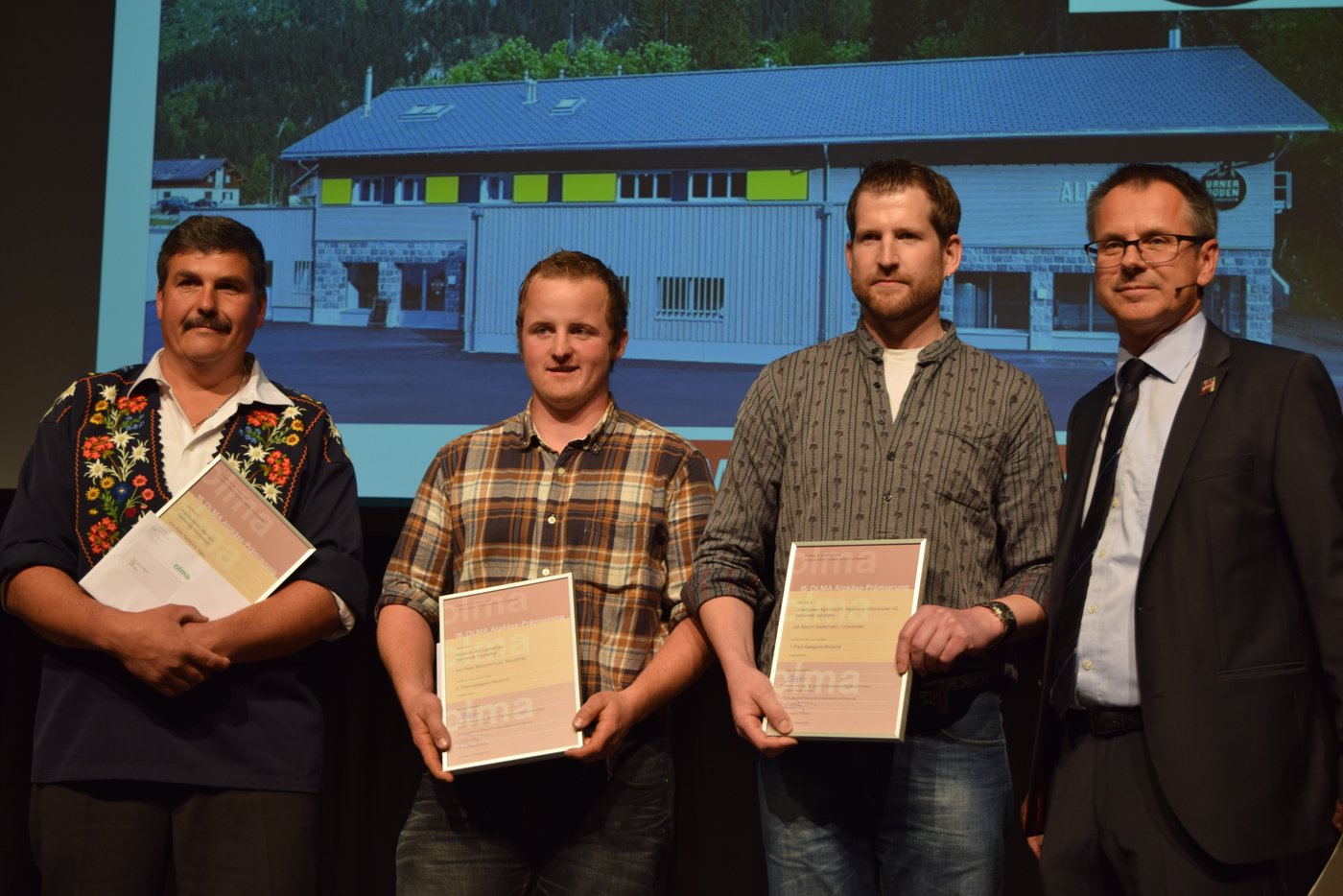 Die Preisträger der Kategorie Mutschli.