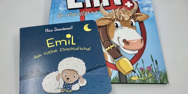 Cover der beiden Kinderbücher. (Bild et)