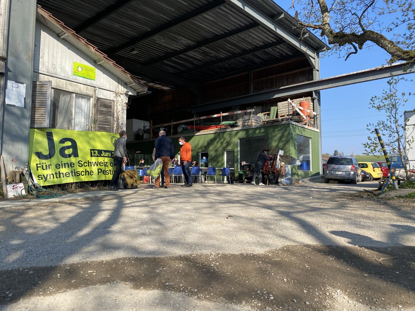 Der Demeterhof Heimenhaus in Kirchlindach. (Bild sjh)