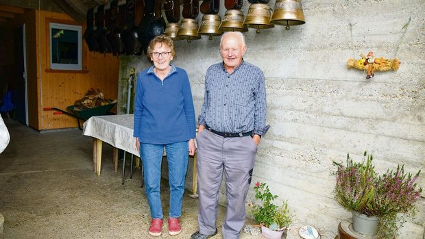 Alfred und Emma Zaug Alfred und Emma Zaugg haben für die Oberemmentaler Zucht- und Nutzviehauktionen viel geleistet.