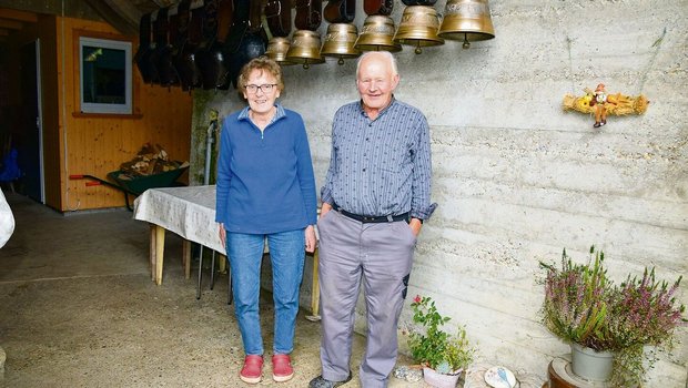 Alfred und Emma Zaug Alfred und Emma Zaugg haben für die Oberemmentaler Zucht- und Nutzviehauktionen viel geleistet.