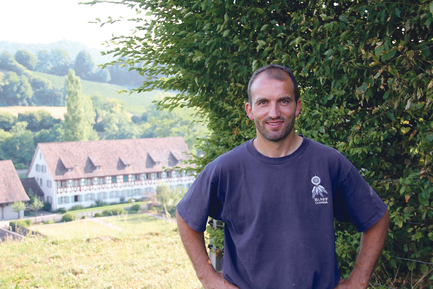 Urban Dörig, OK-Präsident der Beef 15, die vom 28. bis zum 30. August in Schaffhausen stattfindet: «Die Landwirtschaft geniesst in der Schweiz   allgemein eine hohe Wertschätzung. Da ist es eine schöne Aufgabe, die Beef 15 auf die Beine zu stellen.» (Bild Christian Weber) 