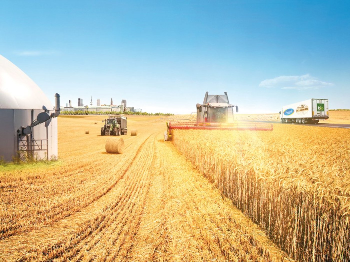 So wirbt die KTG Agrar bis heute auf ihrer Website für ihr integriertes Geschäftsmodell Ackerbau, Verarbeitung, Biogas. (Bild KTG Agrar)