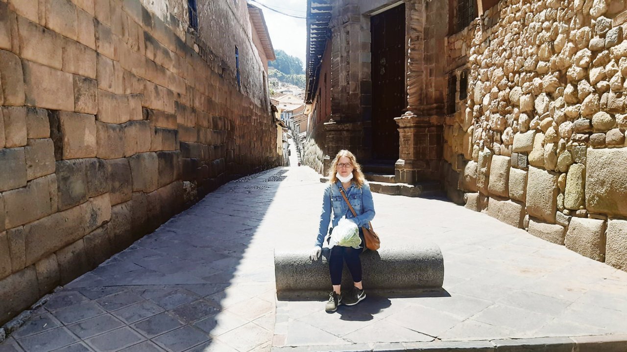 Leere Strassen in Cusco: Isabel Schläppi erlebte den Lockdown in Peru. Da das Gesundheitssystem dort sehr schlecht ist, verhält sich die Bevölkerung äusserst vorsichtig und bleibt zu Hause.(Bilder zVg)