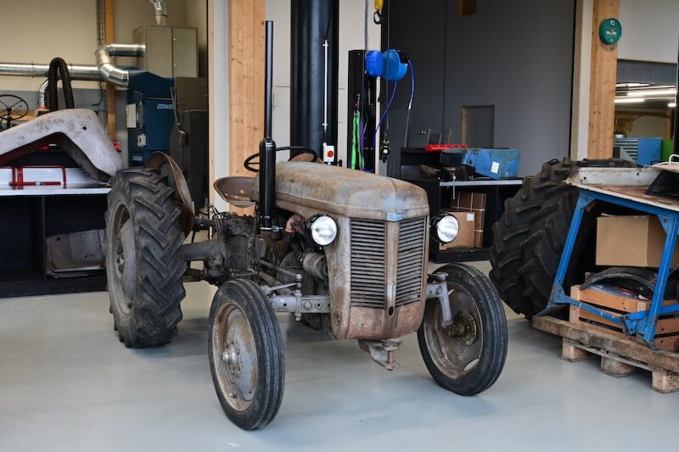 Von diesen Ferguson-Typen gibt es in der Schweiz viele. Sie waren damals verhältnismässig sehr preiswert. (Bild Jasmine Baumann)