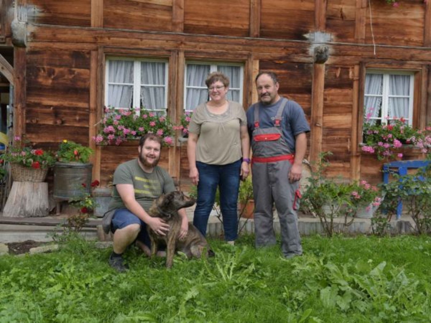 Diese Familie aus dem oberen Emmental betreut Klienten des Projekts Alp. (Bild Projekt Alp)
