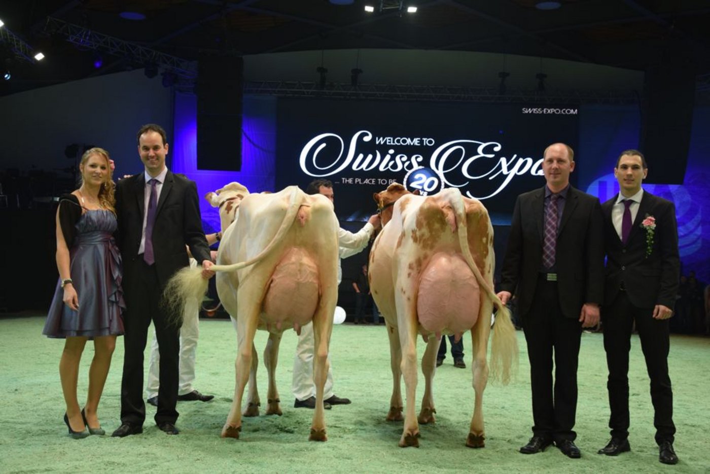 Intermediate Schöneuter (links): Savage Pasteque, Roger Frossard, Les Pommerats. Reserve Intermediate Schöneuter: Kolly-JL Vincent Coucoula, Lionel und Jean-Louis Kolly, Pont-la-Ville.