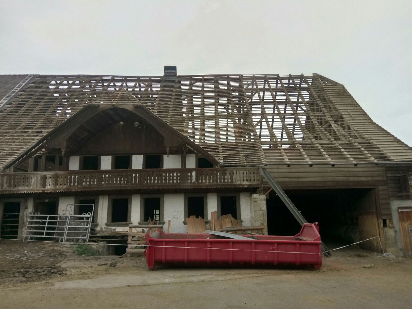 Toni Schmutz hat sich für einen Komplett-Umbau entschieden. Der muss gut geplant sein. (zvg)