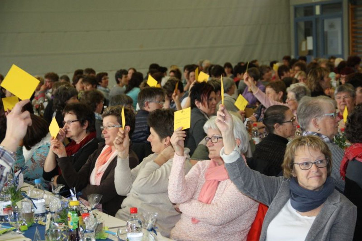 Die Delegierten stimmten sowohl dem VBL-Budget kommentarlos zu, als auch demjenigen des Bildungsjahres Hauswirtschaft, obschon beide einen Verlust vorsehen. (Bilder Andrea Wyss)