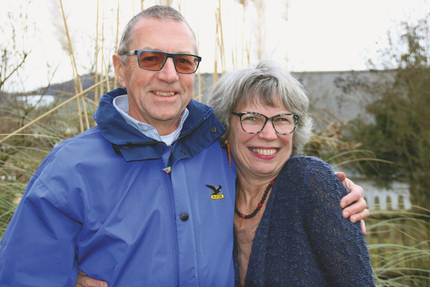 Fanden sich im Web: Hedy Campani und Richi Feusi. (Foto: Benildis Bentolila)
