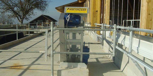 Vielerorts im ganzen Land anzutreffen: Ein Rührwerk der Fankhauser Maschinenbau AG. (Bild pd)