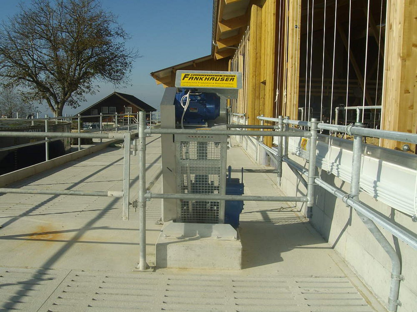 Vielerorts im ganzen Land anzutreffen: Ein Rührwerk der Fankhauser Maschinenbau AG. (Bild pd)