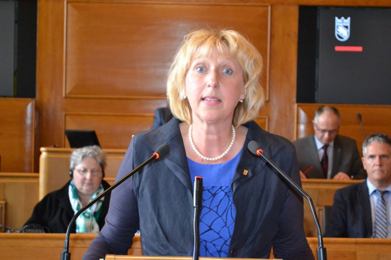 Béatrice Struchen ist neue Berner Grossratspräsidentin. (Bild: Alois Heinzer)